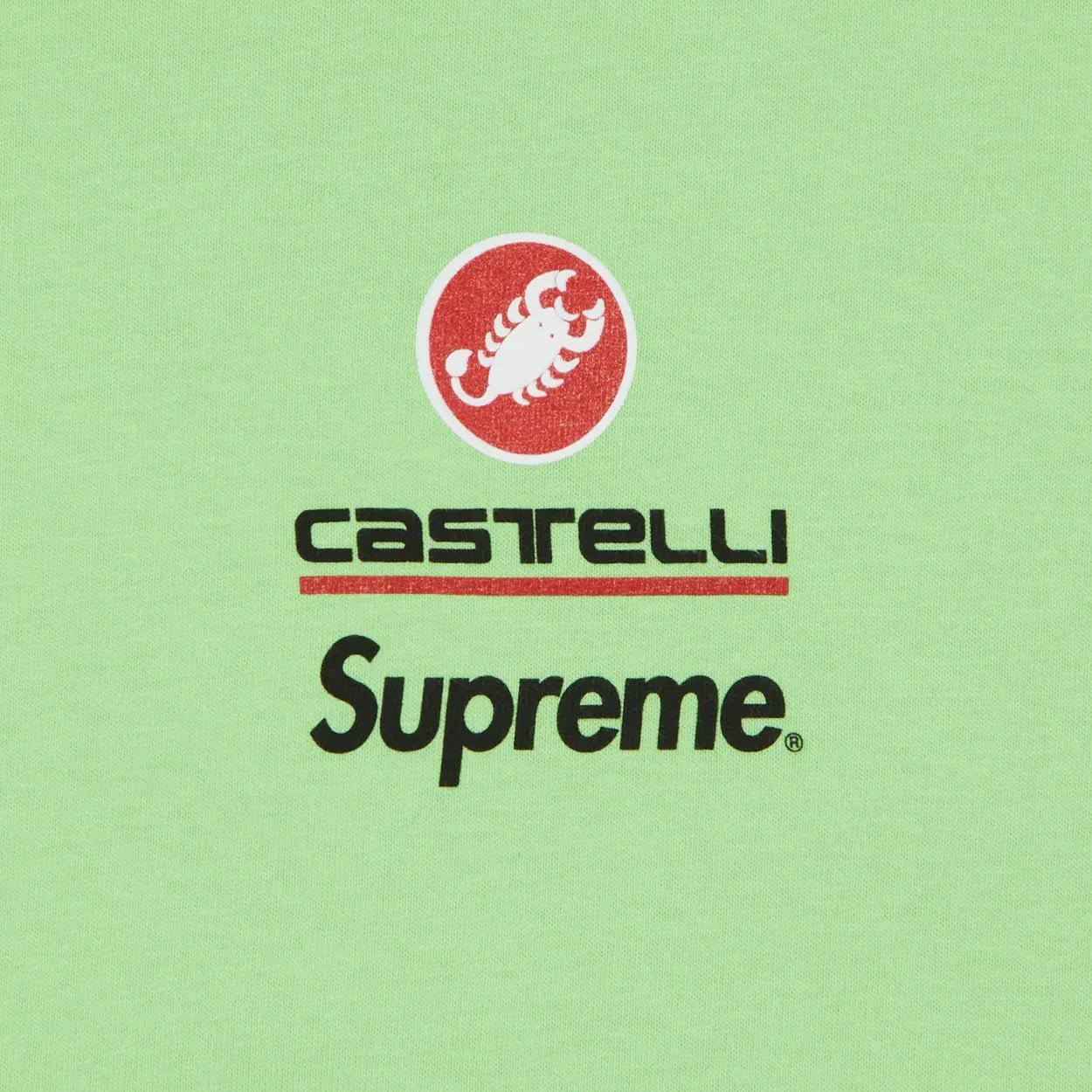 Supreme SpongeBob/Castelli Racing L/S Tee Green