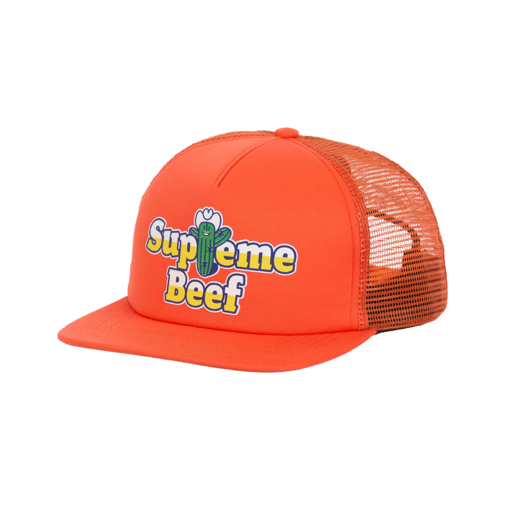 Supreme Beef Mesh Back 5-Panel Orange