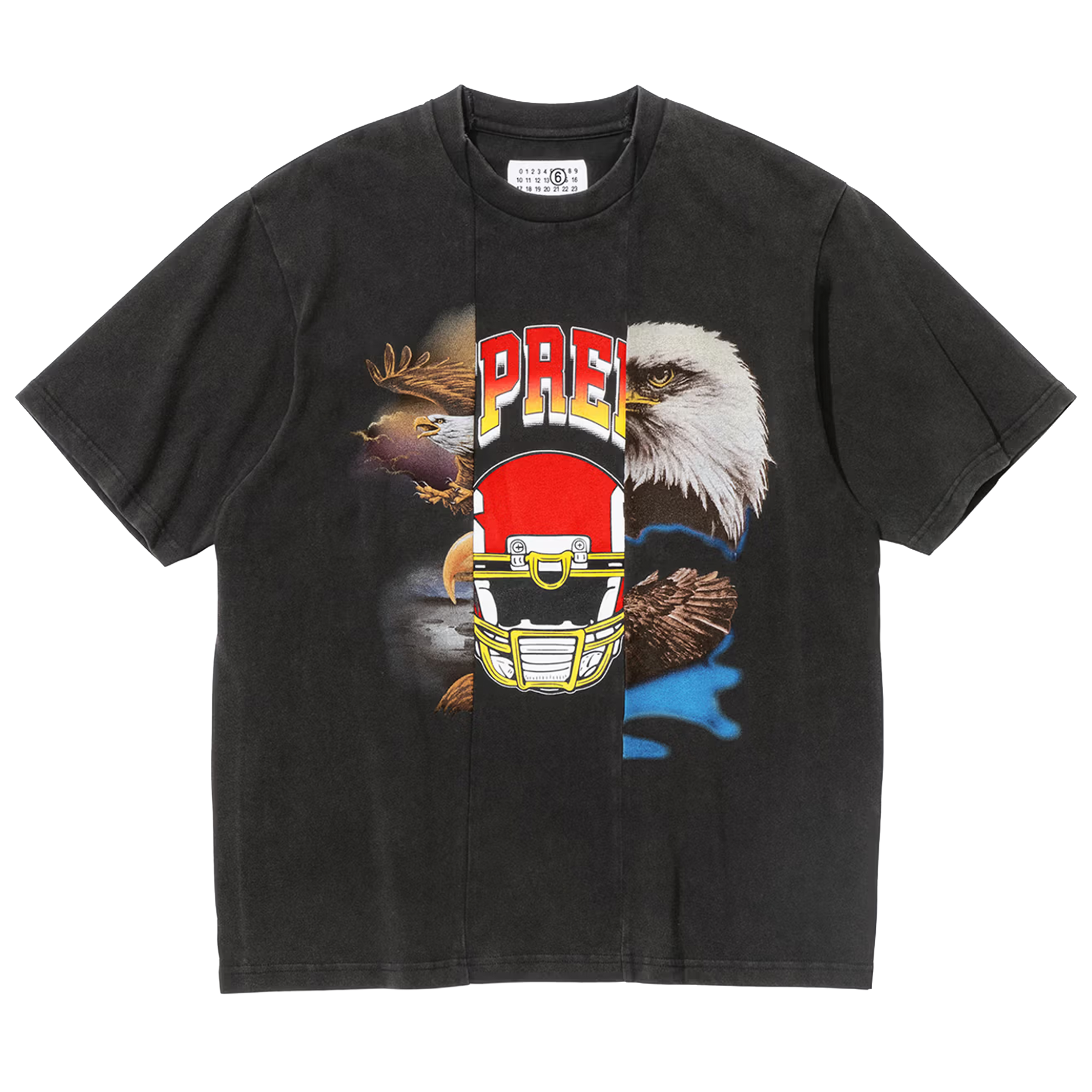 Supreme MM6 Maison Margiela Split S/S Top Black