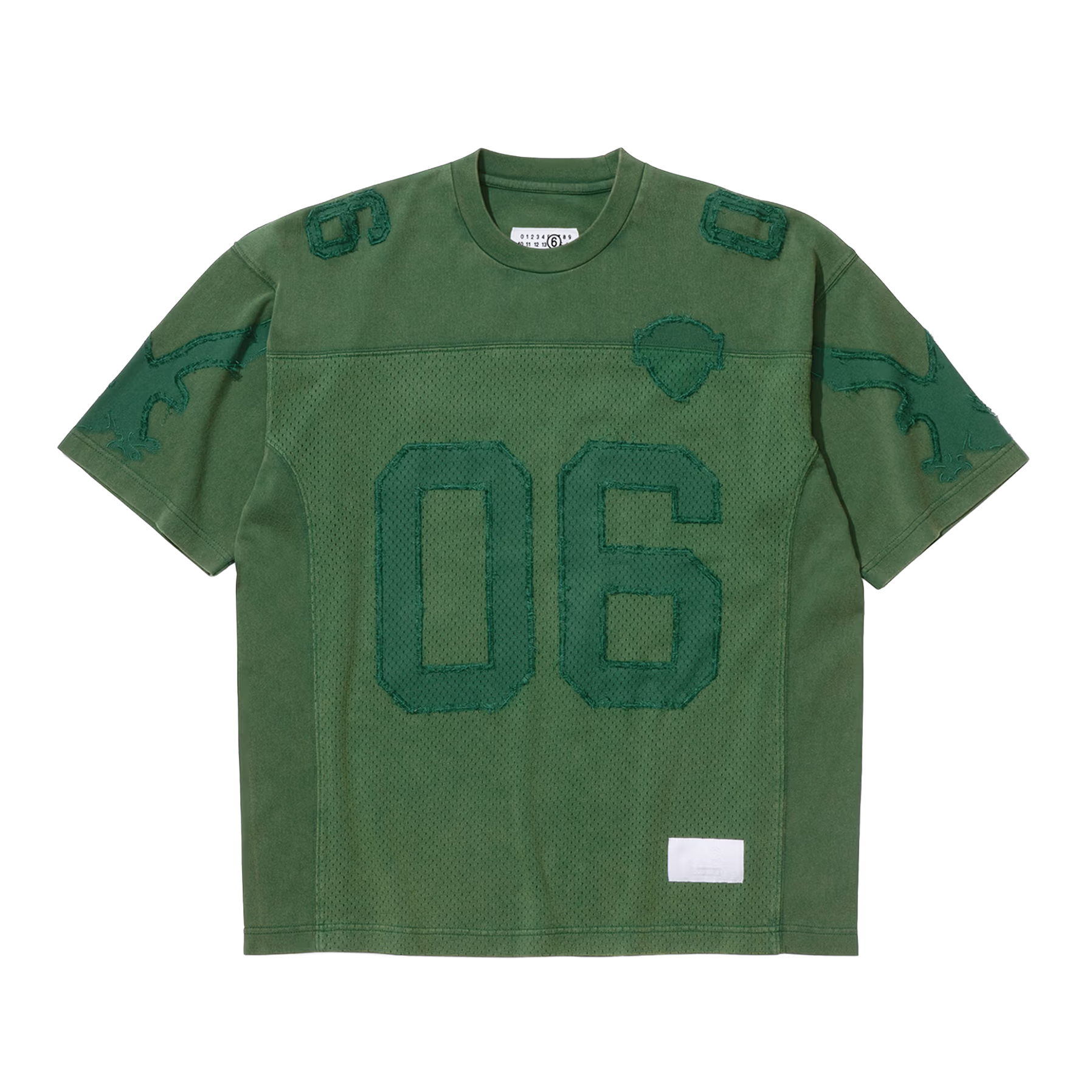 Supreme MM6 Maison Margiela Cotton Football Jersey Green