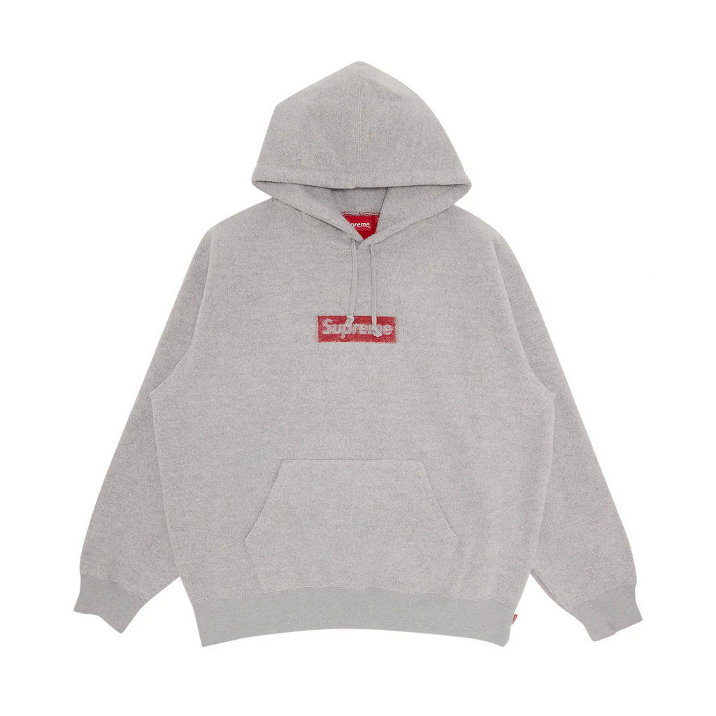 Supreme Inside Out Box Logo Hooded Sweatshirt 'Heather Grey' [USED] - M (Used)