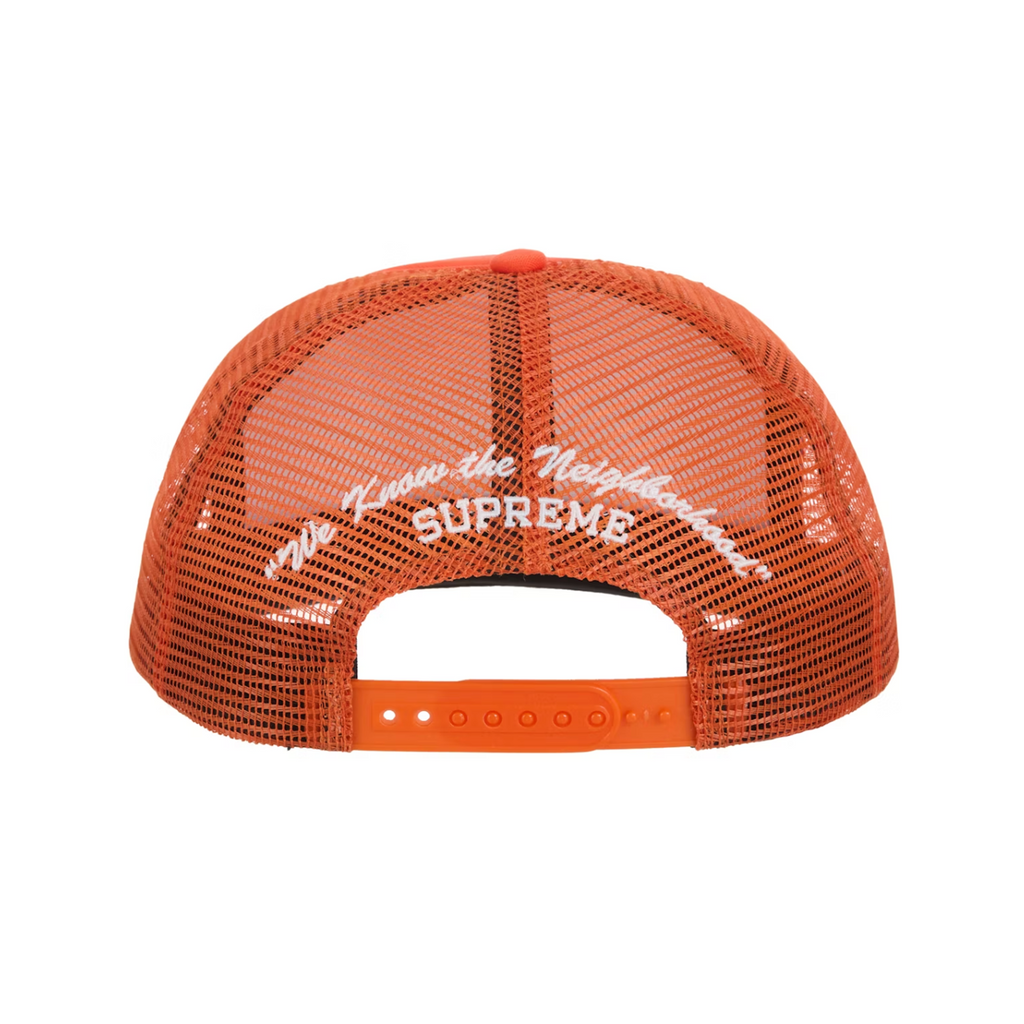 Supreme Beef Mesh Back 5-Panel Orange