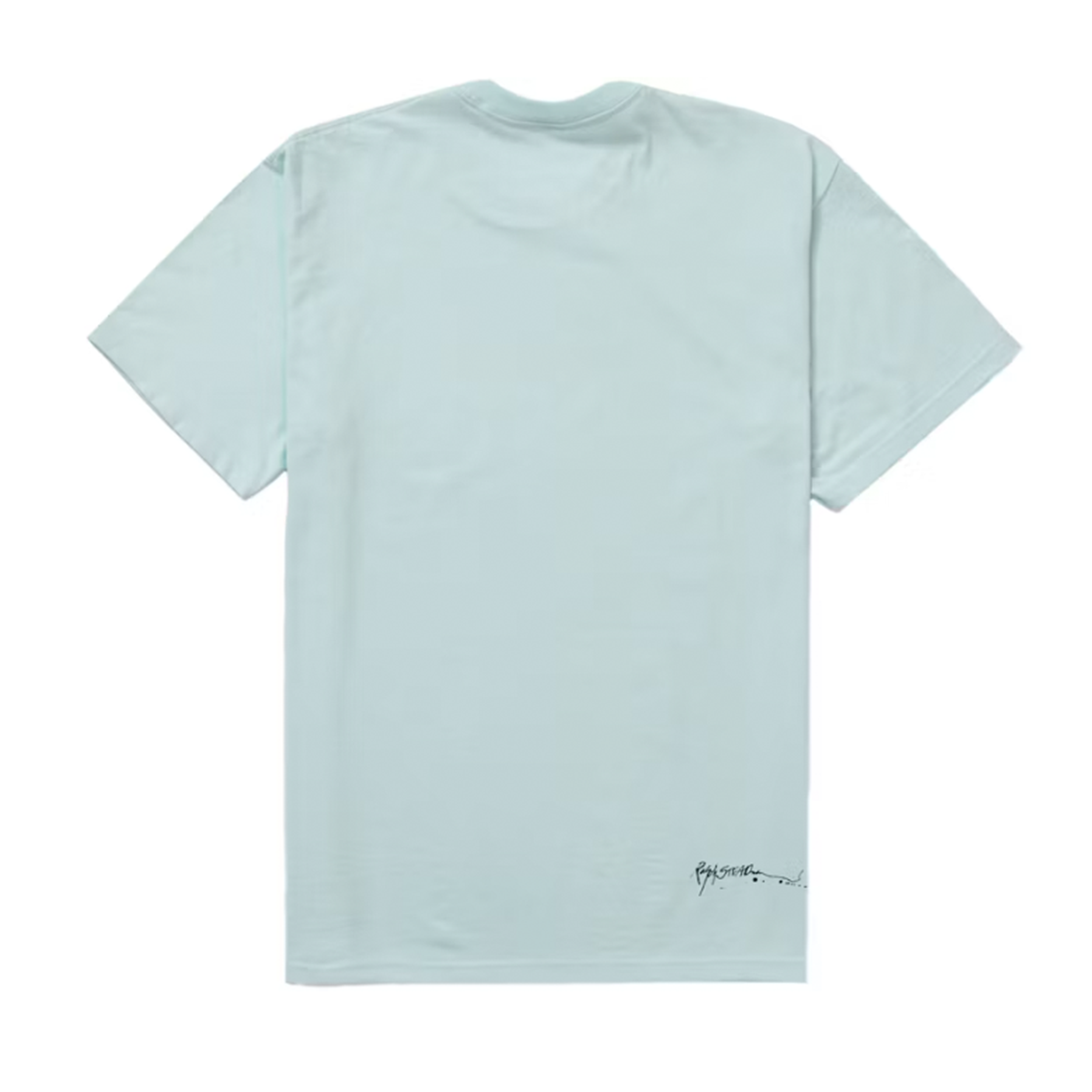 Supreme Ralph Steadman Box Logo Tee Pale Blue