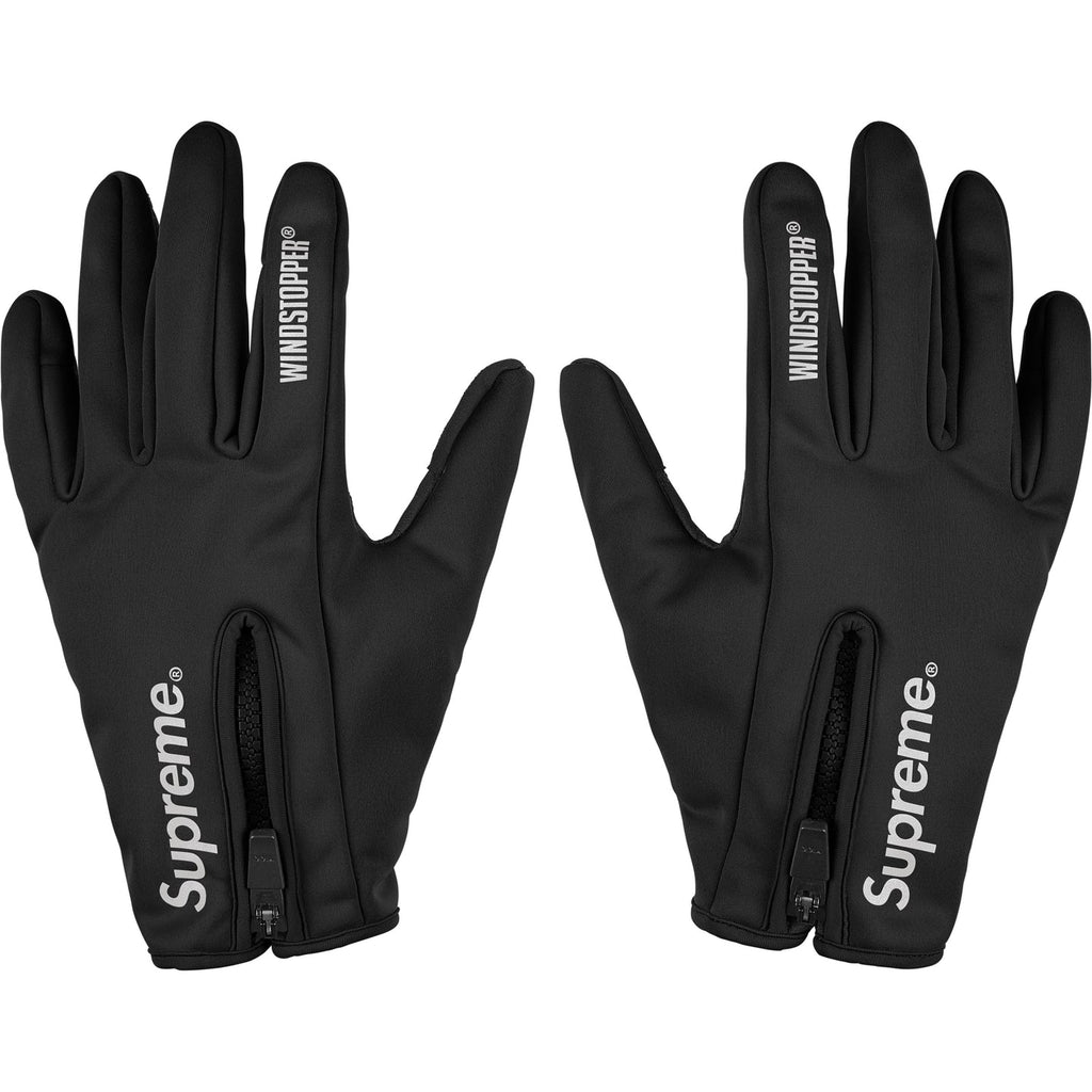 Supreme WINDSTOPPER Zip Gloves (FW25)