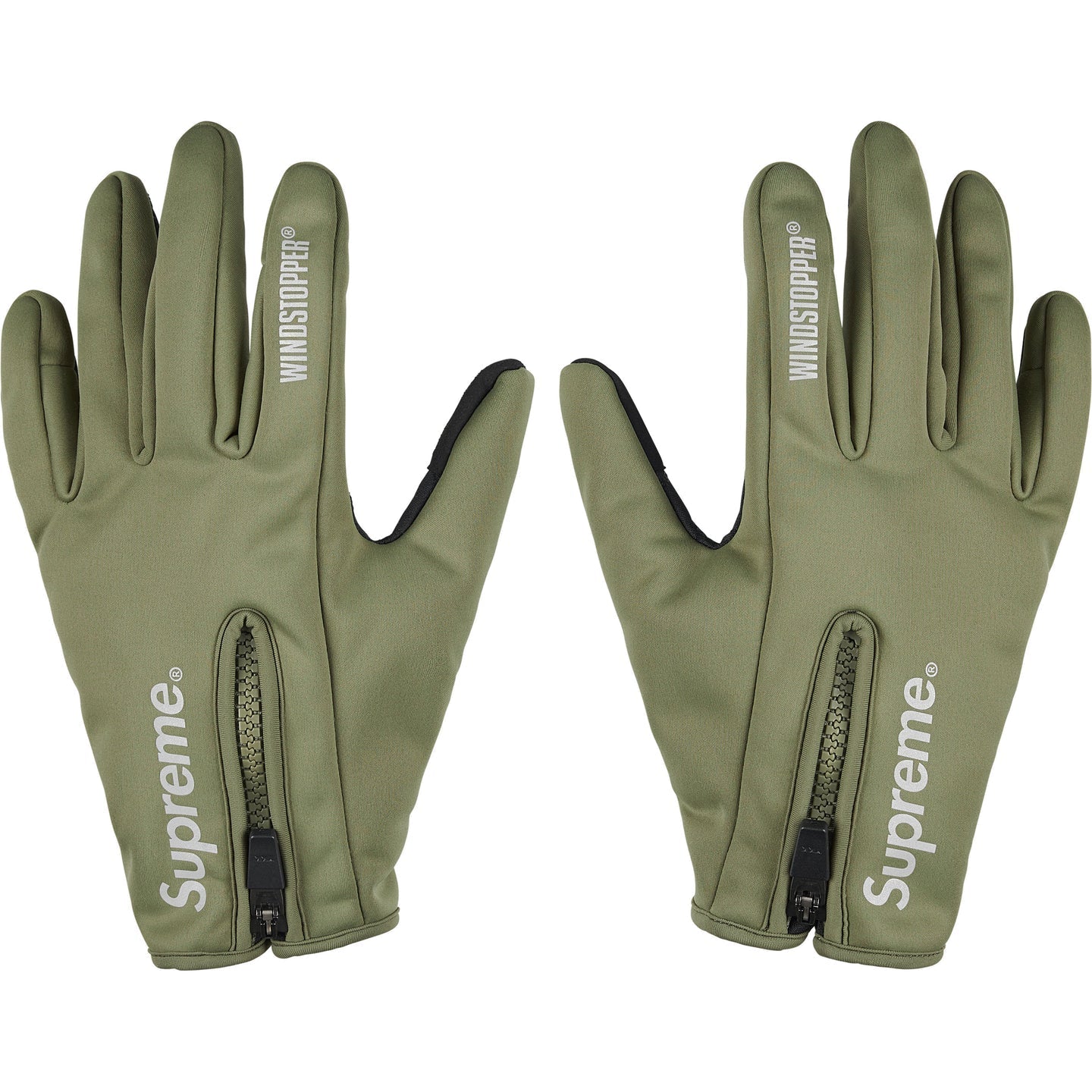 Supreme WINDSTOPPER Zip Gloves (FW25)