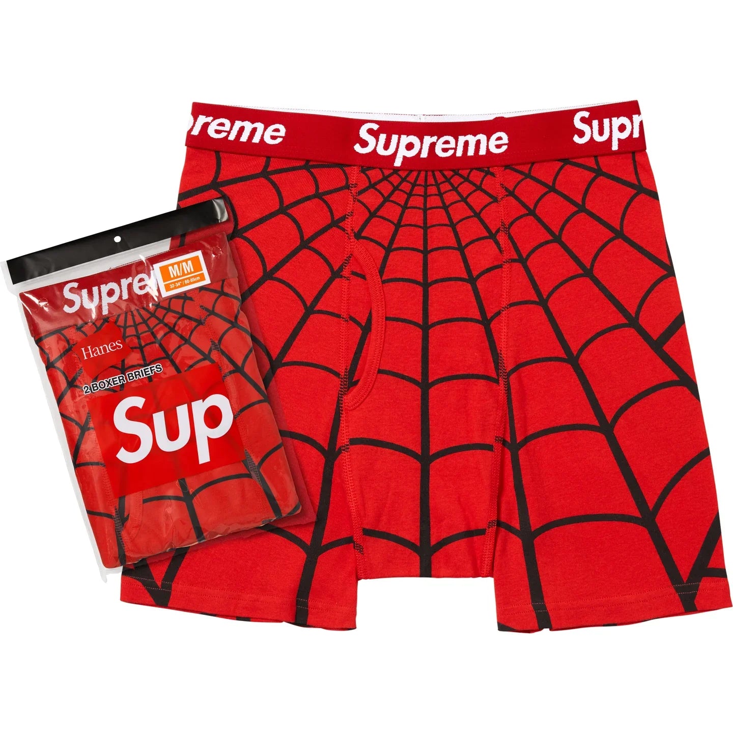 Supreme Hanes Spider-Man (2 Pack)