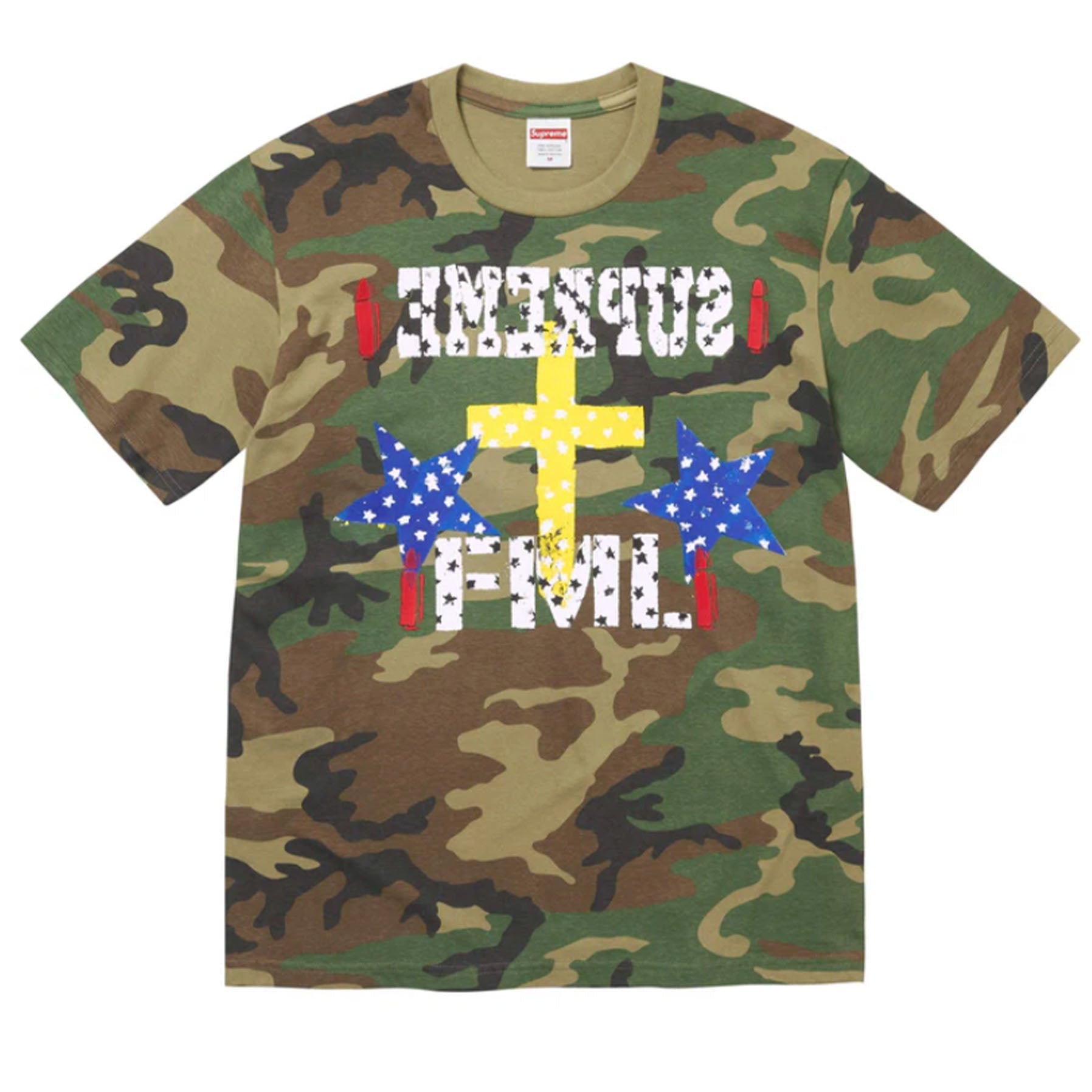 Supreme FML Tee Woodland Camo