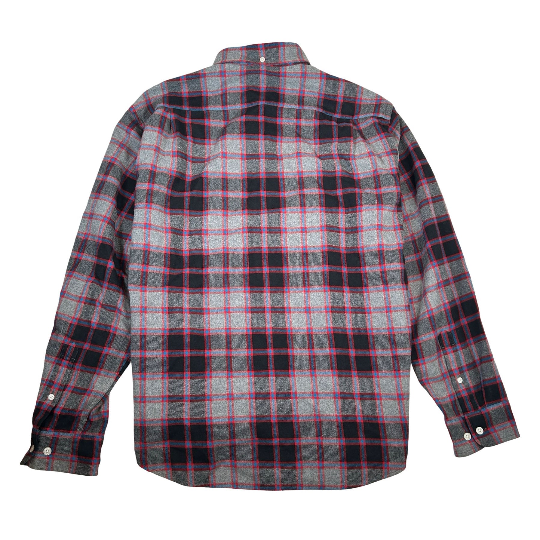 Supreme Plaid Flannel Shirt (FW25) Black [USED] - M (Used)