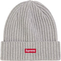 Supreme SS26 Overdyed Beanie Heather Grey