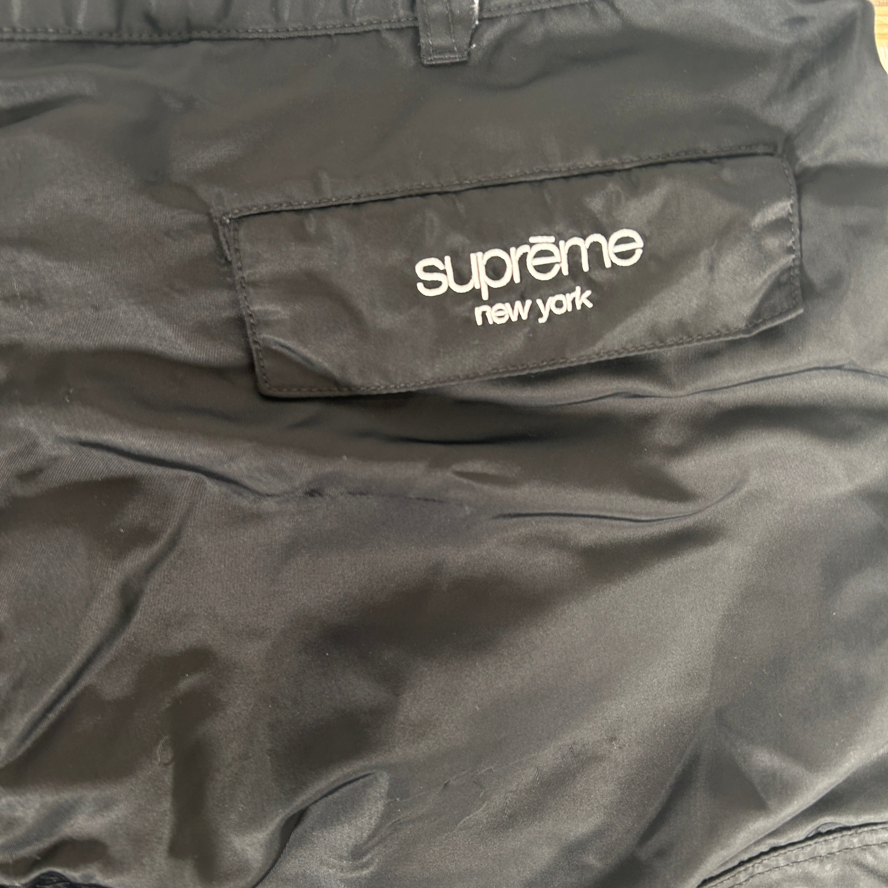 Supreme Nylon Cargo Pant (SS24) Black [USED] - 36 (Used)