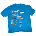 Supreme Cutouts Tee Bright Blue [USED] - XL (Used)