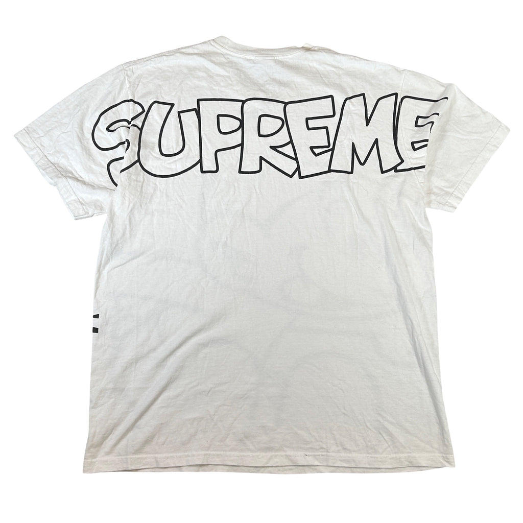 Supreme Smurfs Tee White [USED] - L (Used)