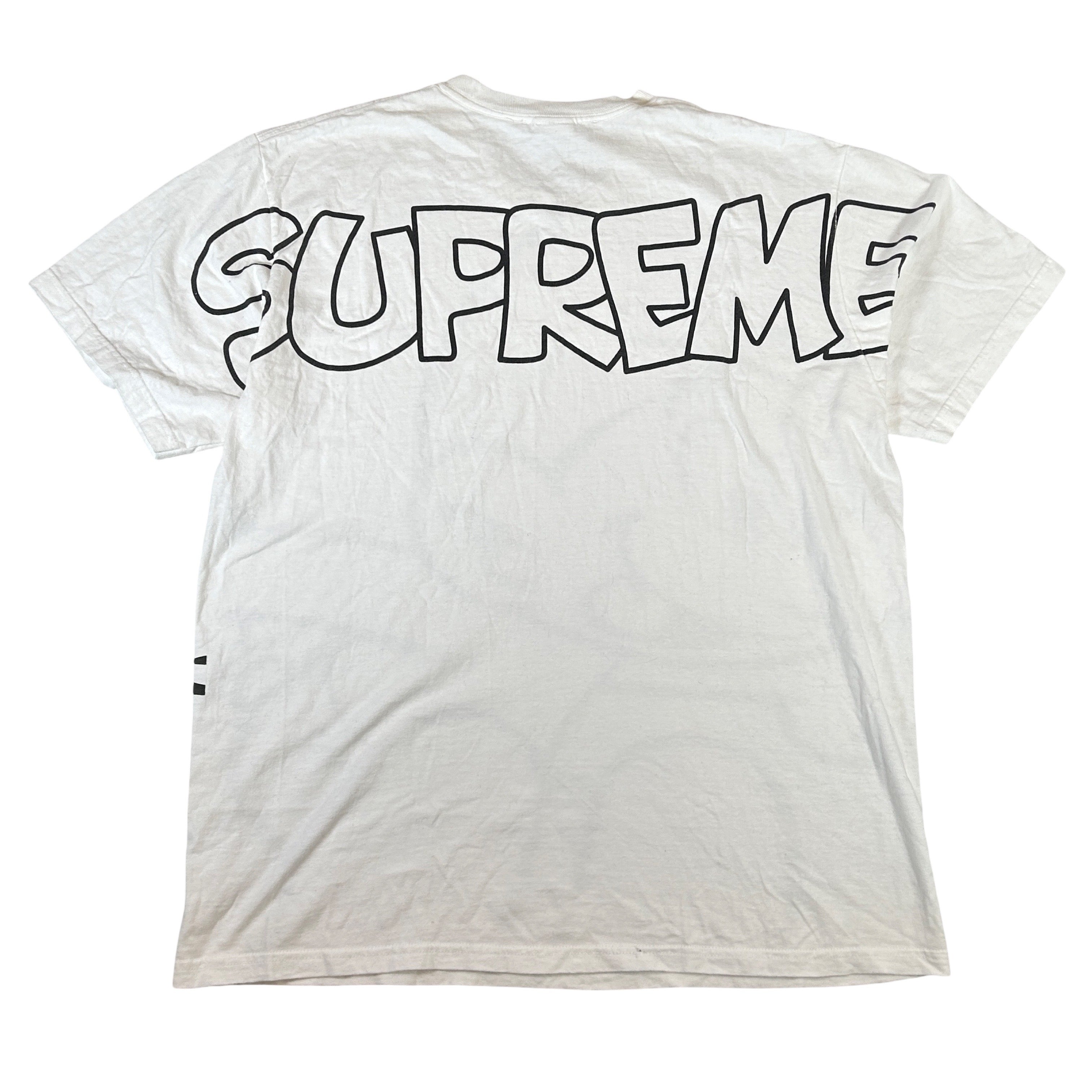Supreme Smurfs Tee White [USED] - L (Used)