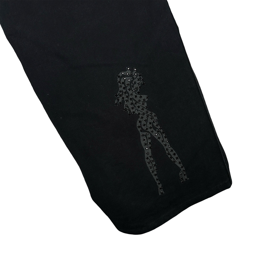 Supreme The Great China Wall Double Knee Painter Pant Black [USED] - 34 (Used)