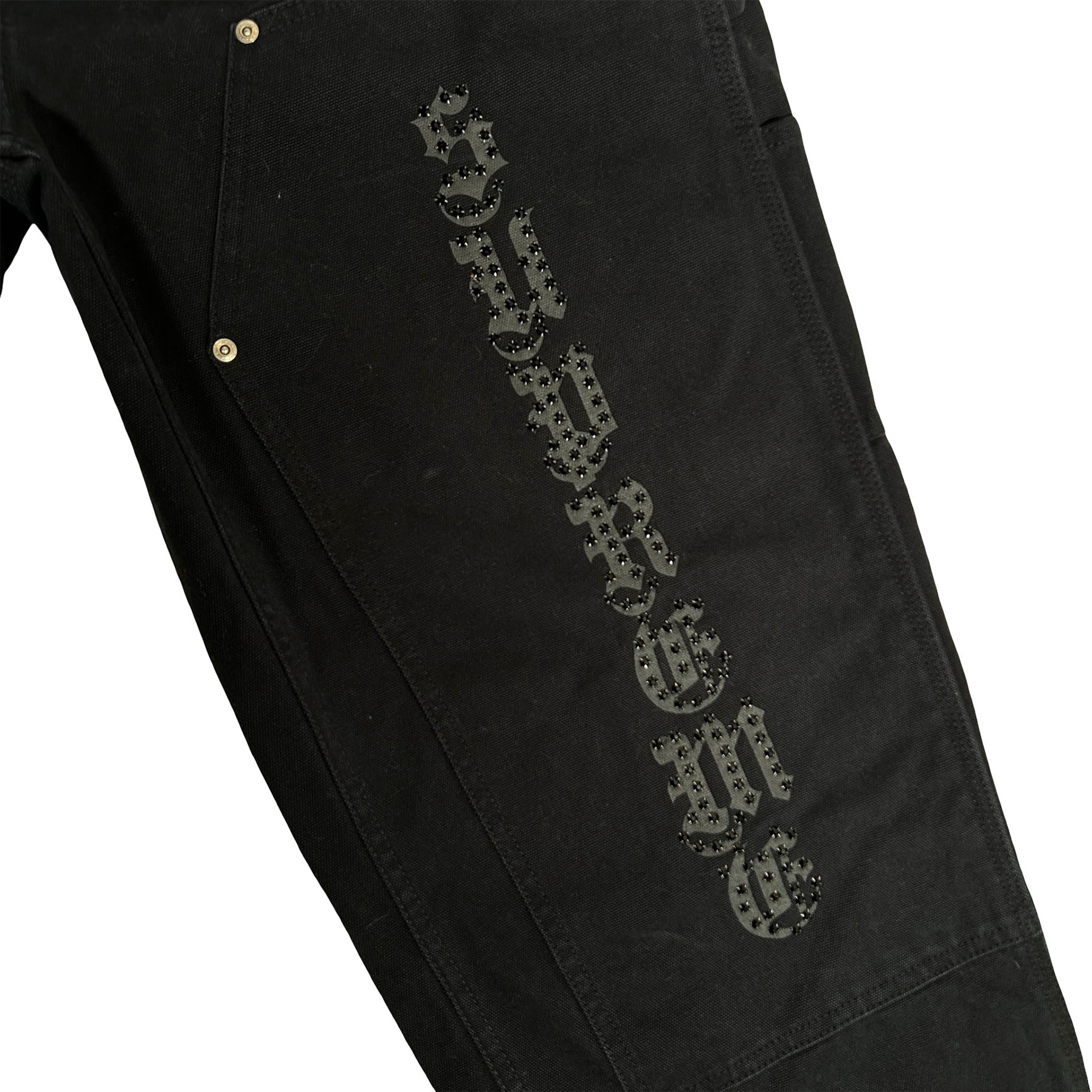 Supreme The Great China Wall Double Knee Painter Pant Black [USED] - 34 (Used)