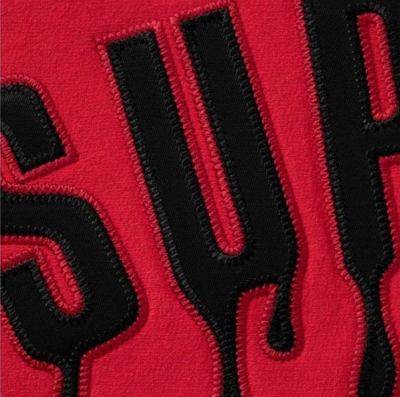 Supreme Ghostface Arc Hooded Sweatshirt Red