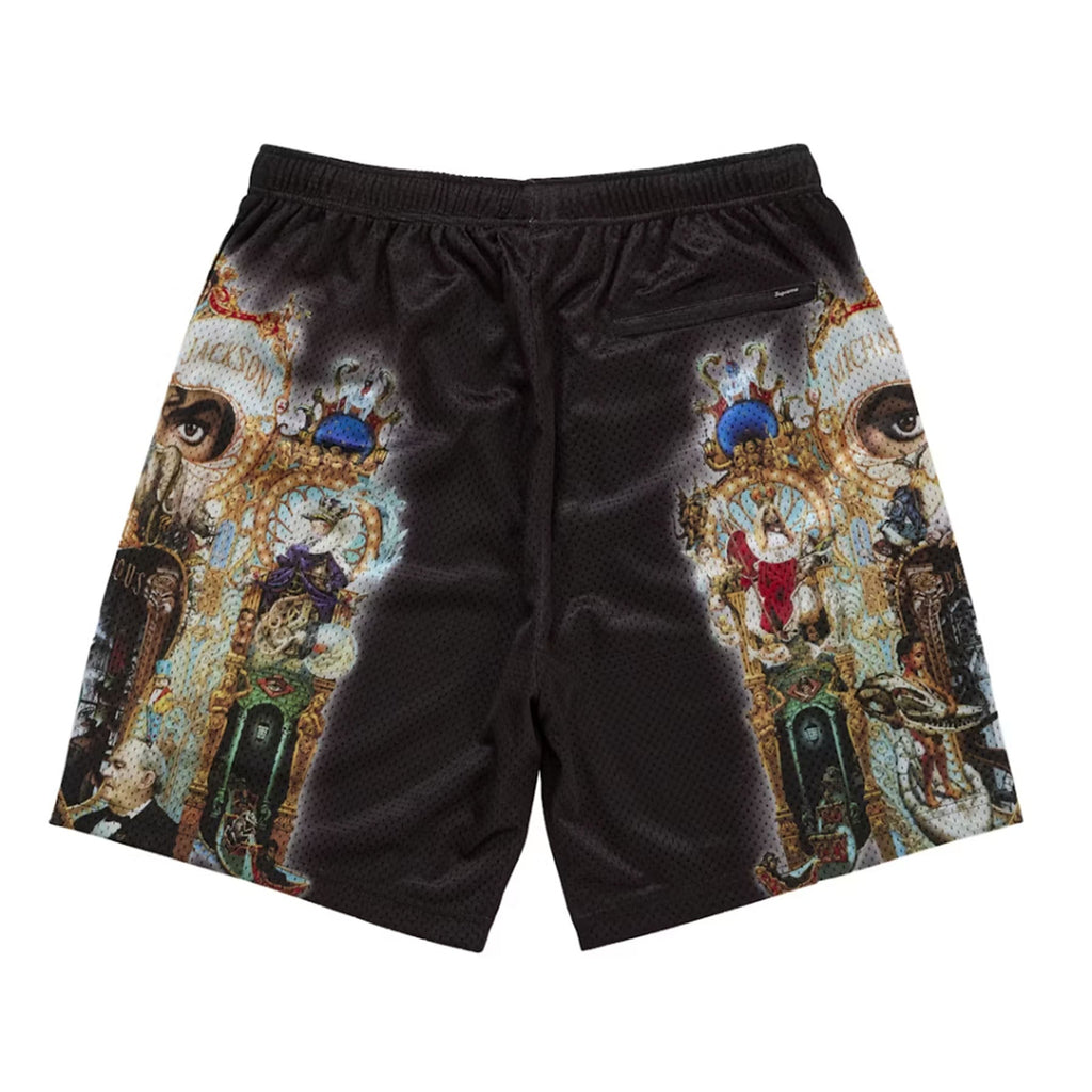 Supreme Michael Jackson Dangerous Mesh Short Black