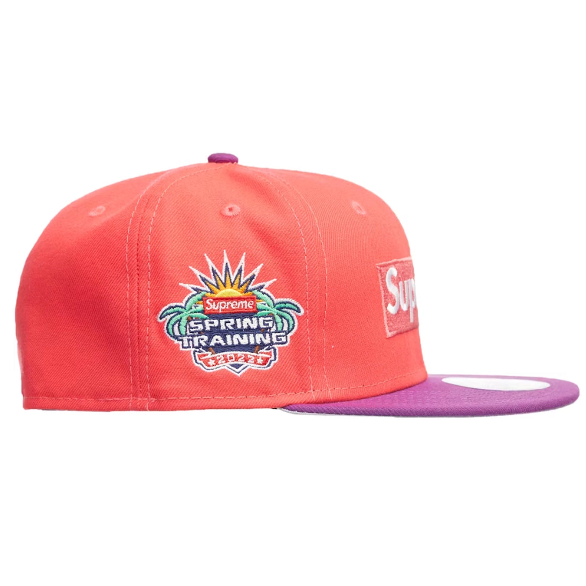 Supreme 2-Tone Box Logo New Era Coral