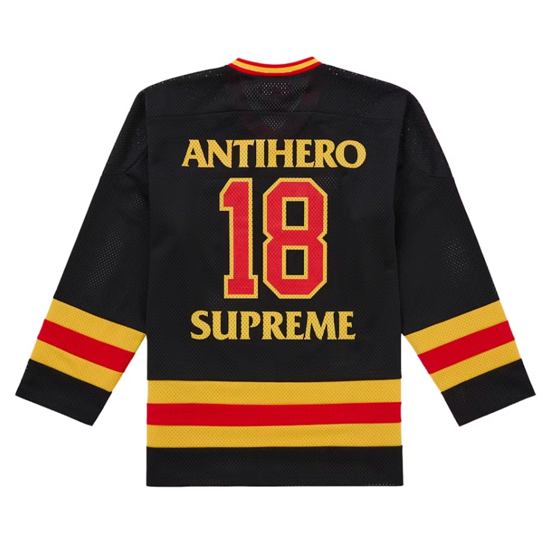 Supreme ANTIHERO Ozzy Hockey Jersey Black