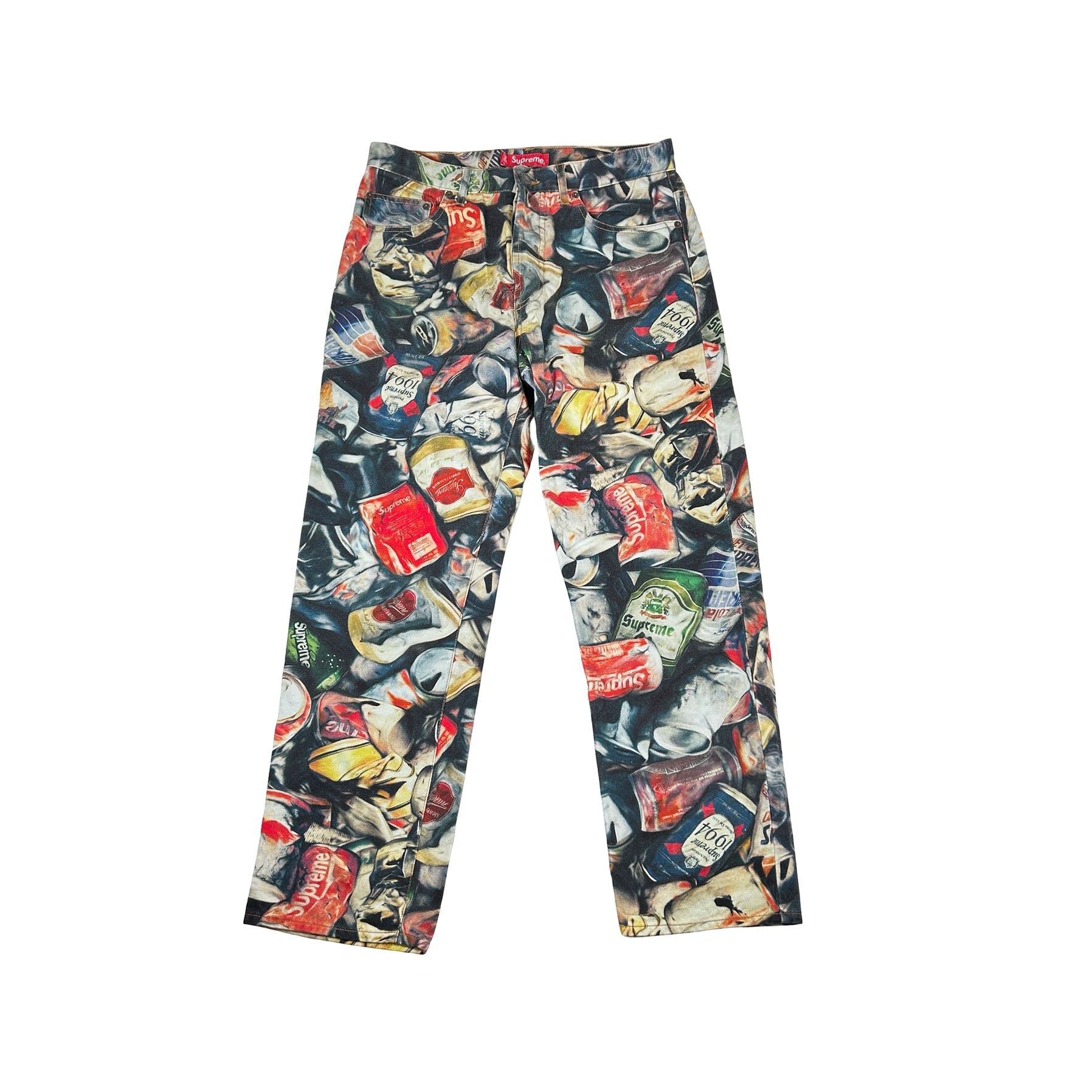 Supreme Cans Regular Jean Multicolor [USED] - 30 (Used)