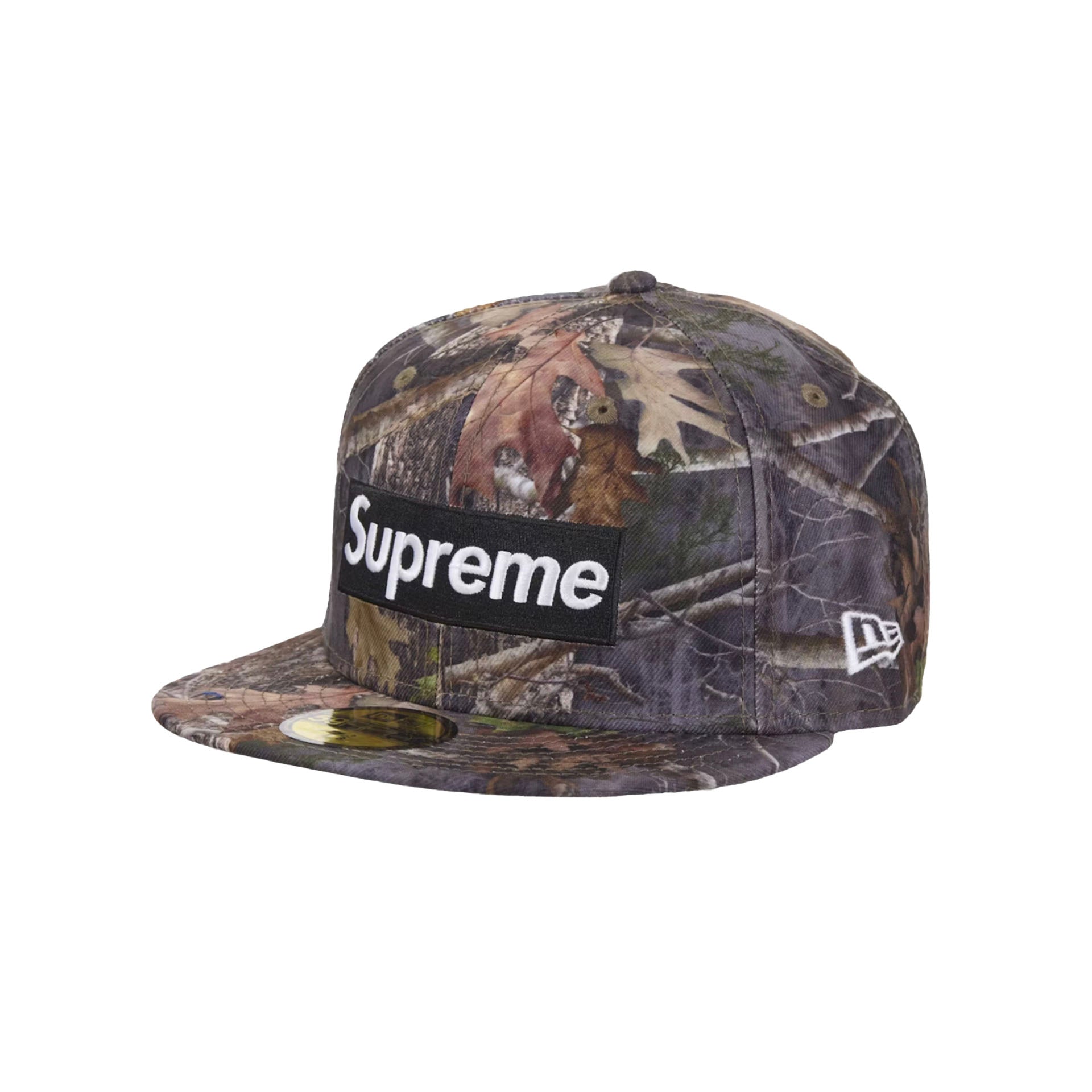 Supreme Championship Box Logo New Era 59Fifty Hat TrueTimber Kanati Camo