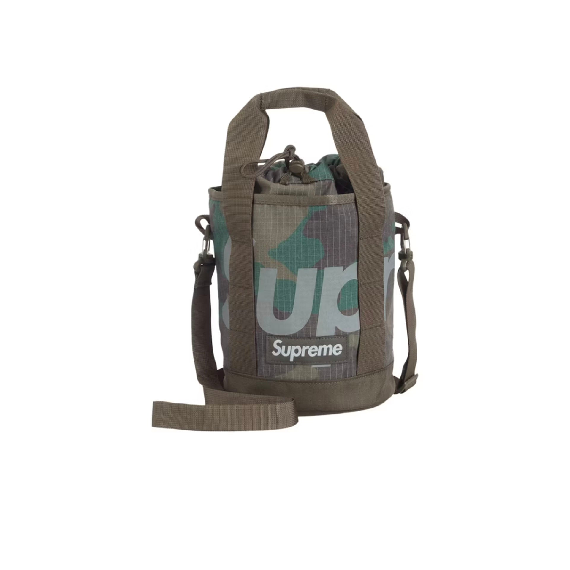 Supreme Cinch Bag (SS24) Woodland Camo