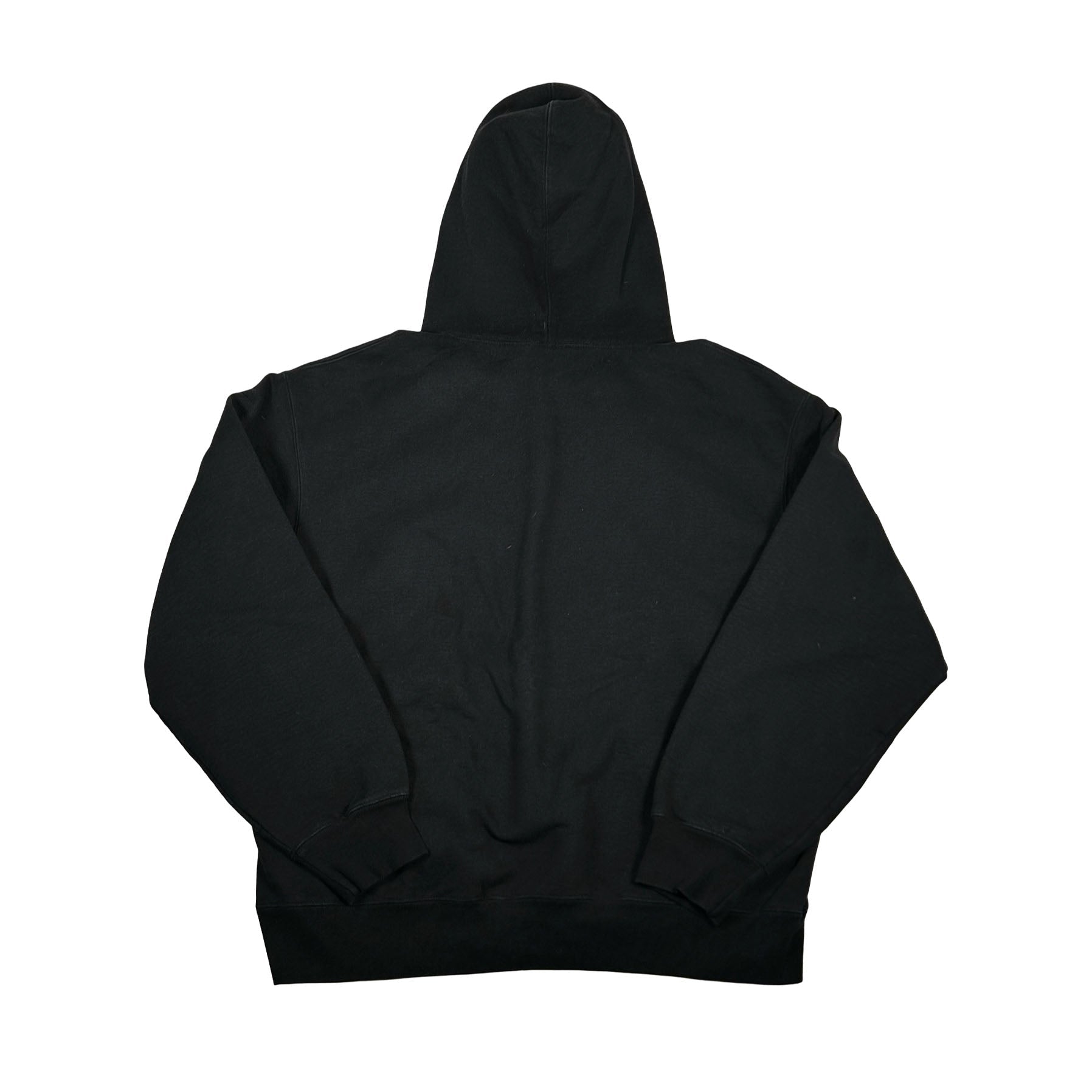 Supreme Classic Logo New York Shop Hooded Sweatshirt Black [USED] - L (Used)