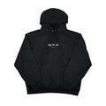 Supreme Classic Logo New York Shop Hooded Sweatshirt Black [USED] - L (Used)