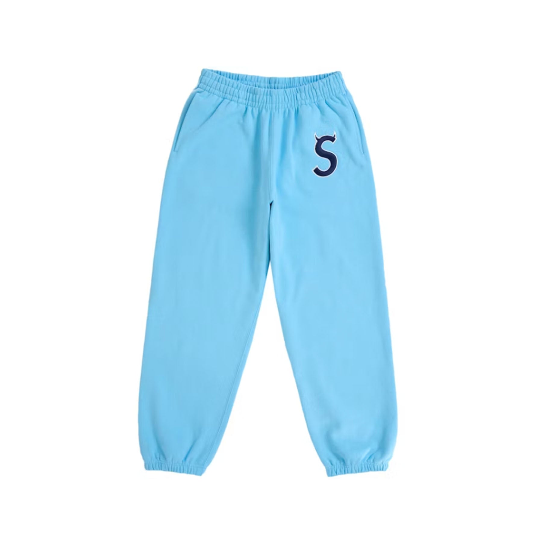 Supreme Devil S Logo Sweatpant Light Blue [USED] - XL (Used)