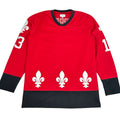 Supreme Fleur De Lis Hockey Jersey Red [USED] - M (Used)
