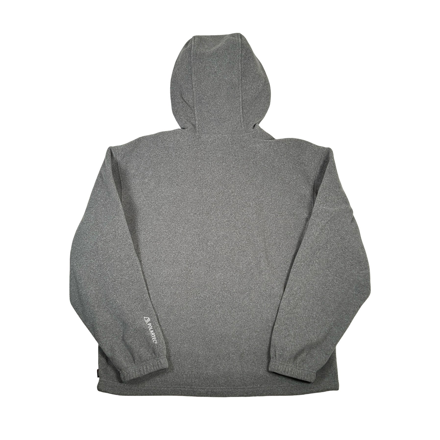 Supreme Polartec Face Mask Half Zip Hooded Sweatshirt Grey [USED] - M (Used)