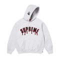 Supreme Ghostface Arc Hooded Sweatshirt Ash Grey