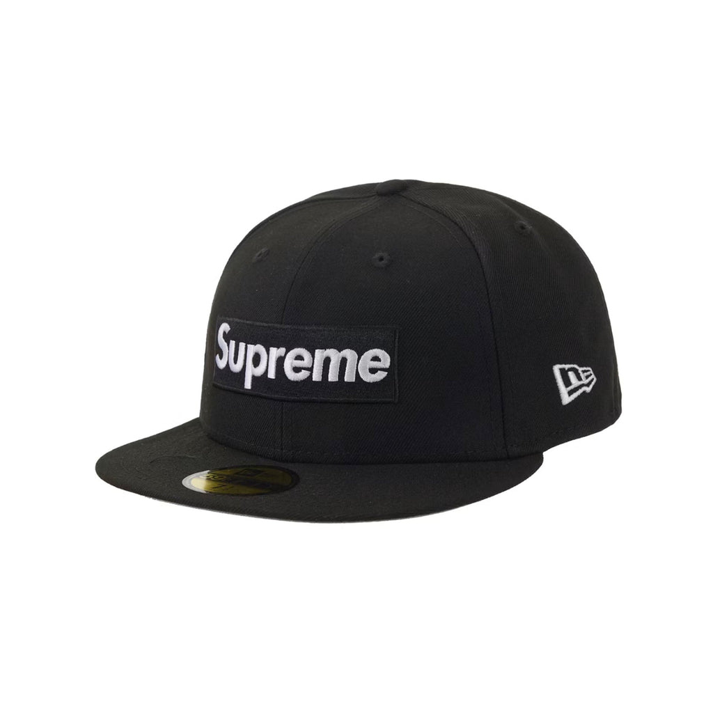Supreme Ghostface Box Logo New Era 59Fifty Cap Black