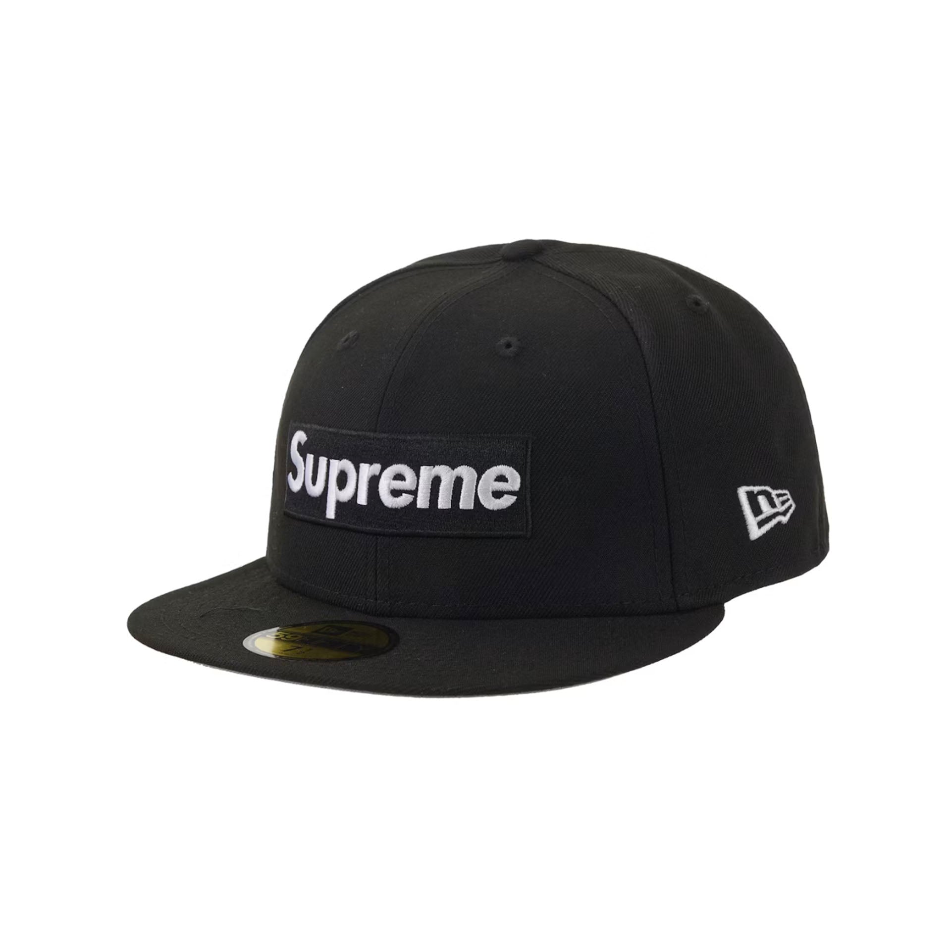 Supreme Ghostface Box Logo New Era 59Fifty Cap Black