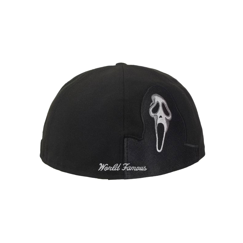 Supreme Ghostface Box Logo New Era 59Fifty Cap Black