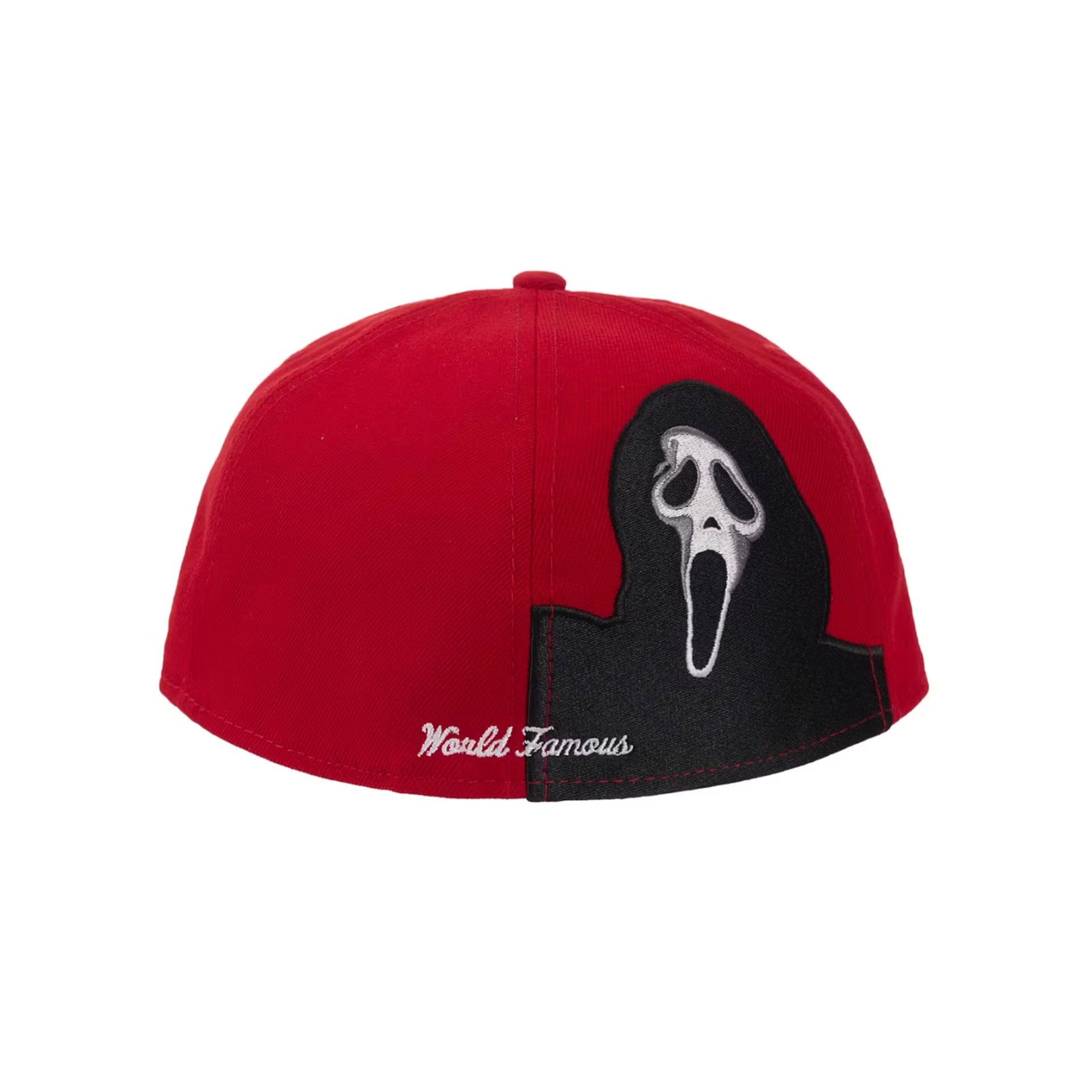 Supreme Ghostface Box Logo New Era 59Fifty Cap Red