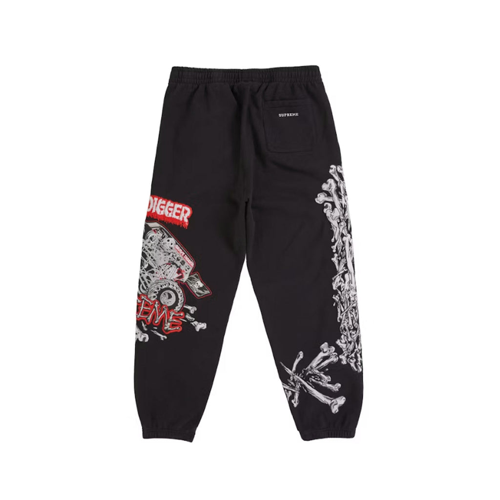 Supreme Grave Digger Bones Sweatpant Black