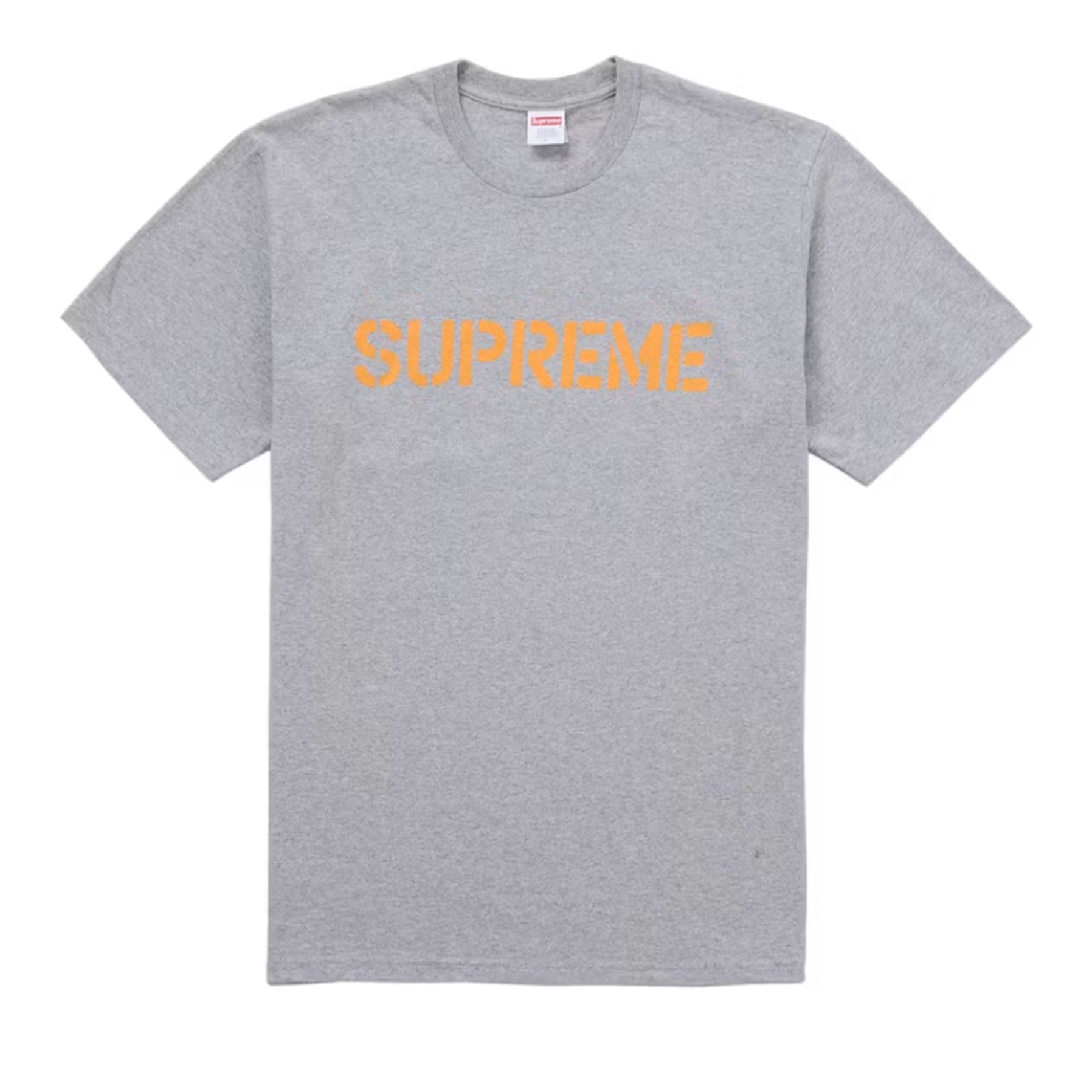 Supreme Hard Tee Heather Grey