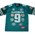 Supreme Championships Embroidered Football Jersey Dark Teal [USED] - S (Used)
