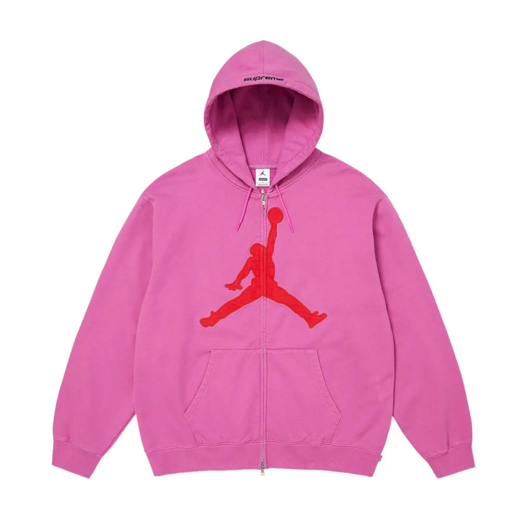Supreme Jordan Hooded Sweatshirt (SS26) Pink