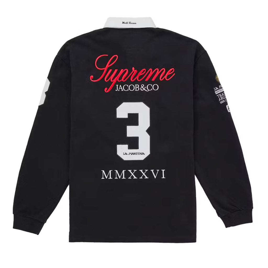 Supreme La Martina Rugby Black