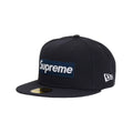 Supreme MLB Teams New York Box Logo New Era 59Fifty Fitted Cap Navy