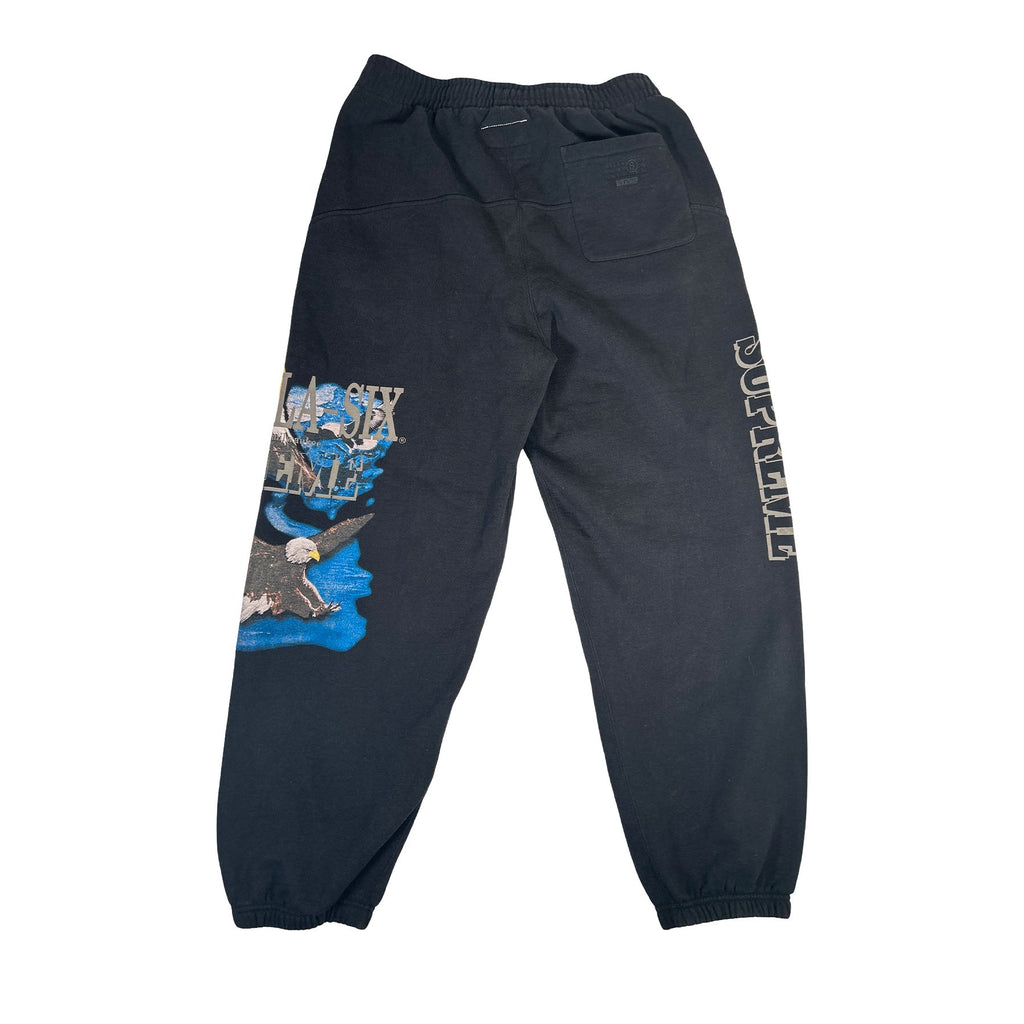 Supreme MM6 Maison Margiela Eagle Sweatpant Black [USED] - M (Used)