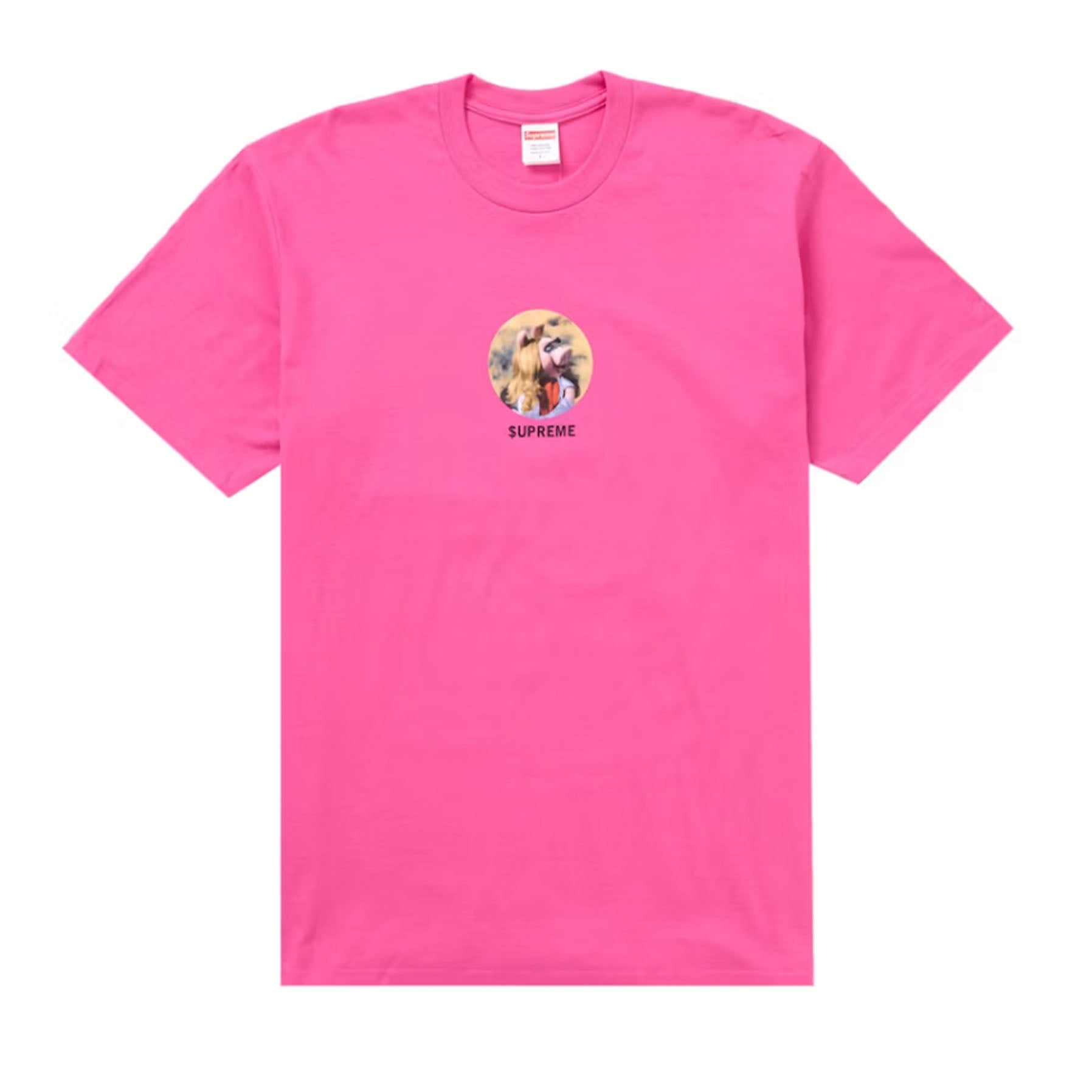 Supreme Miss Piggy Tee Fuchsia