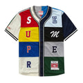 Supreme Mitchell & Ness Patchwork Baseball Jersey Multicolor [USED] - M (Used)