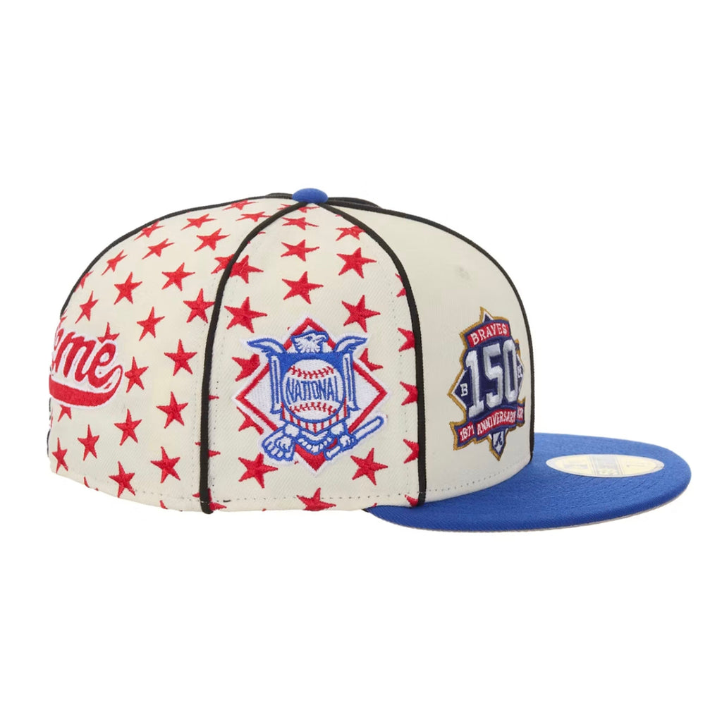 Supreme Mitchell & Ness Teams New Era 59Fifty Fitted Hat Blue
