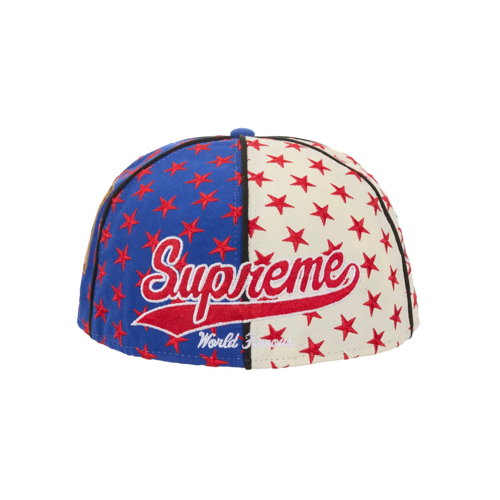 Supreme Mitchell & Ness Teams New Era 59Fifty Fitted Hat Blue