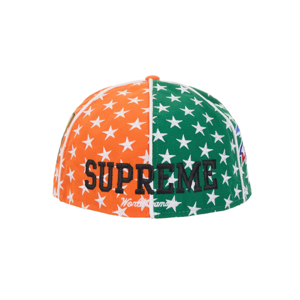Supreme Mitchell & Ness Teams New Era 59Fifty Fitted Hat Orange