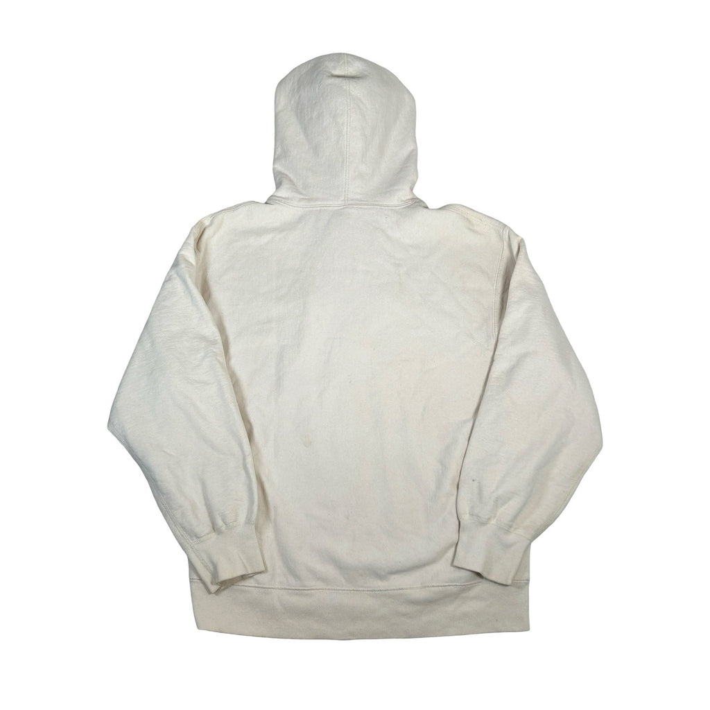 Supreme Cross Box Logo Hooded Sweatshirt Natural [USED] - L (Used)