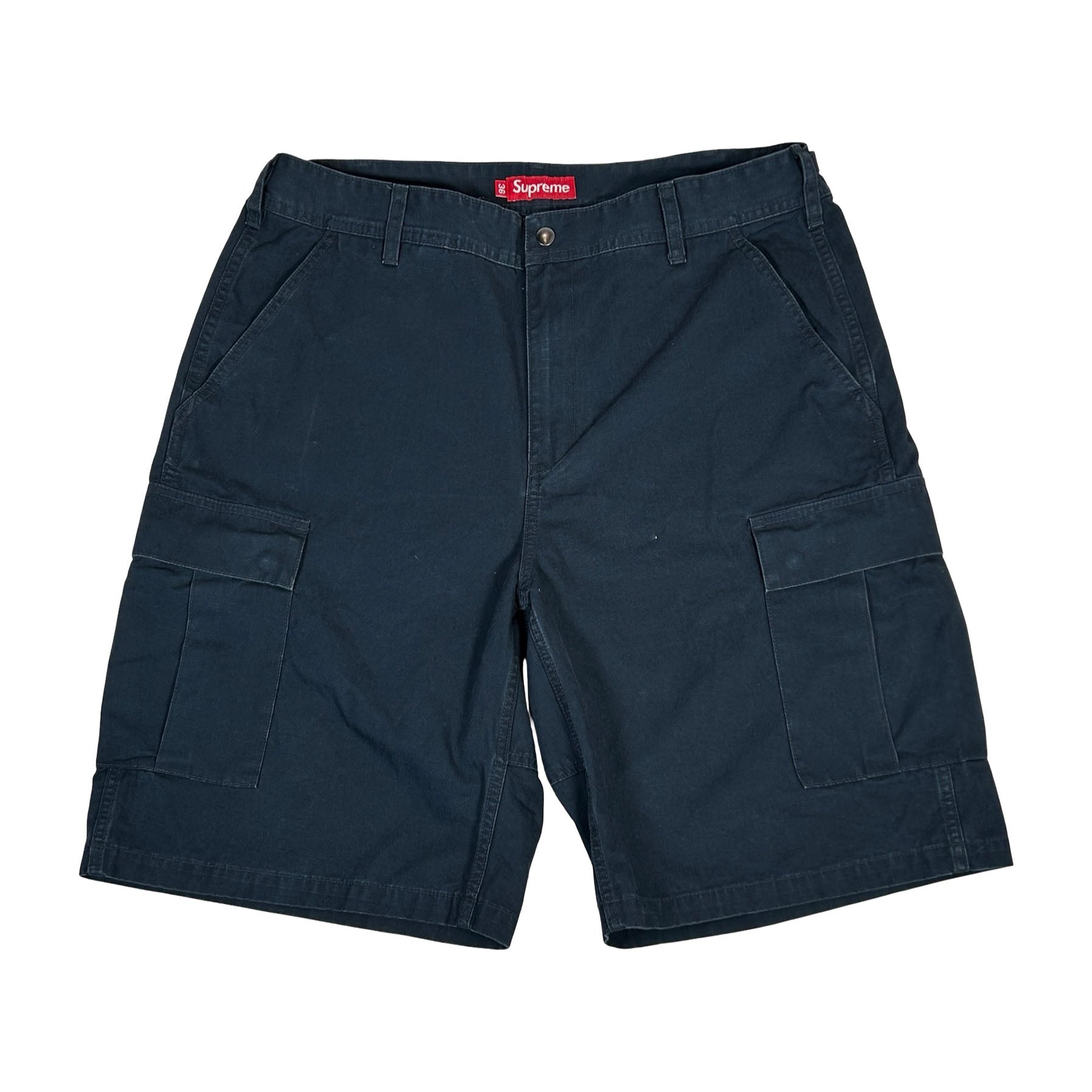 Supreme Cargo Short (SS26) Navy [USED] - 36 (Used)
